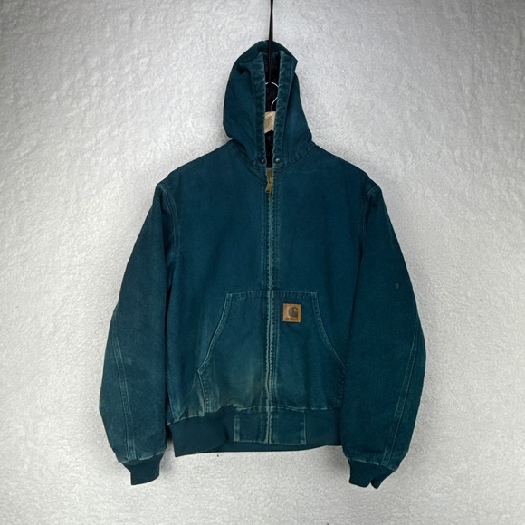 Carhartt Other - Carhartt Active Quilt Lined Jacket Mens Medium J06 DTL Dark Teal